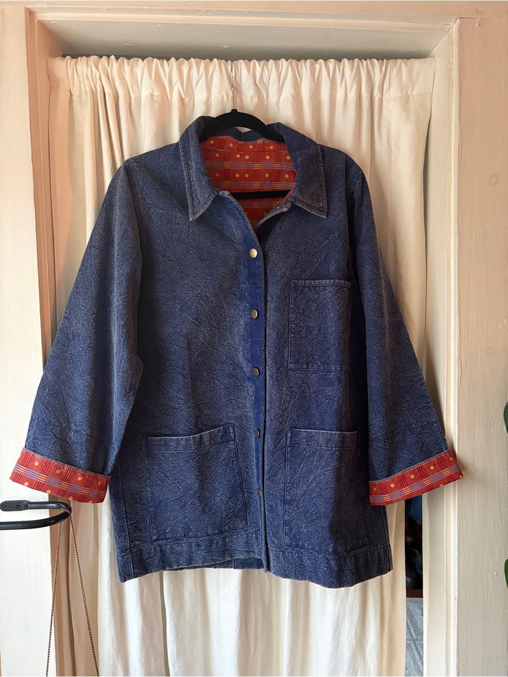 Block Shop Textiles One of a Kind Stonewashed Canyon Jacket
